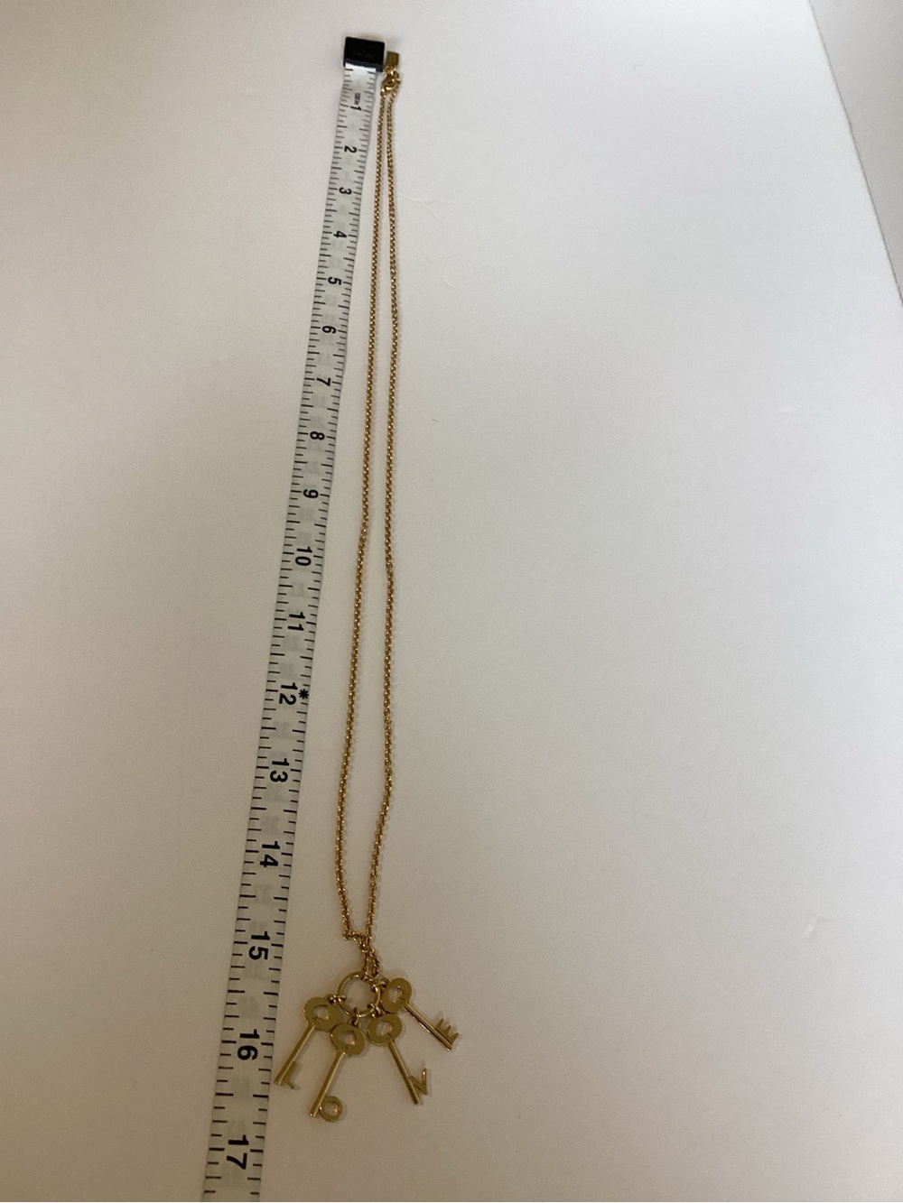 Kate Spade New York LOVE Key Pendant Necklace Rare Archived Dust Bag - Picture 9 of 12